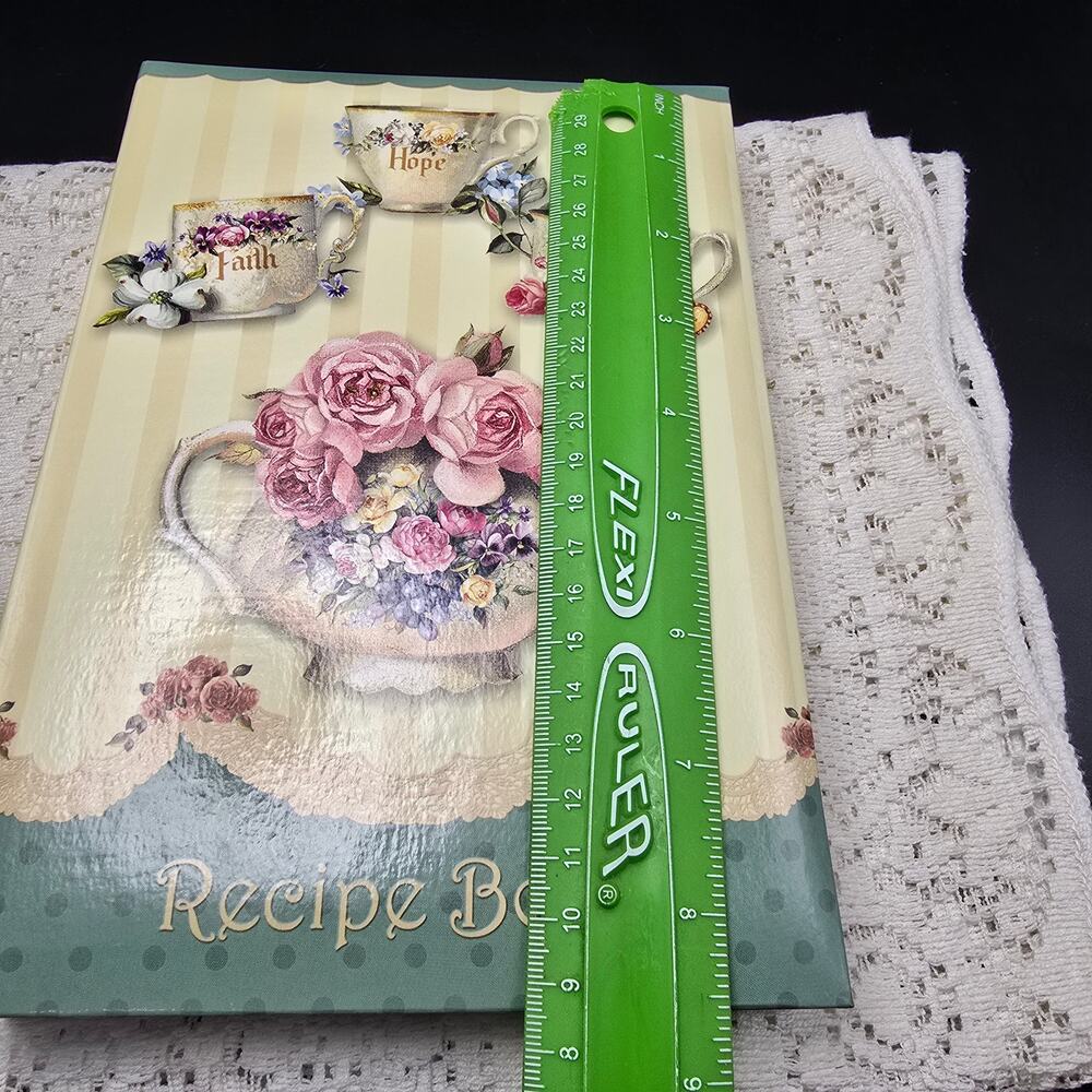 Vintage Sandy Lynam Clough Recipe Book New with Box Faith Hope Love Kitchen - Picture 8 of 12